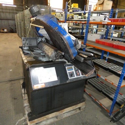 5347 - 1 x Pilous ARG 300 Plus metal cutting horizontal band saw, YOM 2012, 3ph supplied with a blade fitte... 