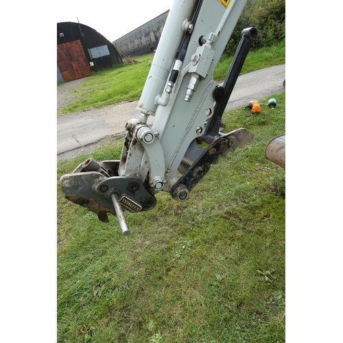 5999 - 1 x Takeuchi TB210R compact excavator / micro digger serial number 211007066, YOM 2021, operating ma... 