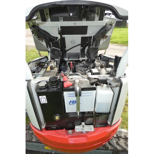 5999 - 1 x Takeuchi TB210R compact excavator / micro digger serial number 211007066, YOM 2021, operating ma... 