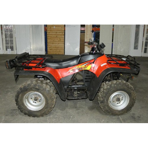 5998 - 1 x Artic Cat 300 4 x 4 quad bike, odometer reads 13,414 miles, 280cc petrol. road registered on reg... 