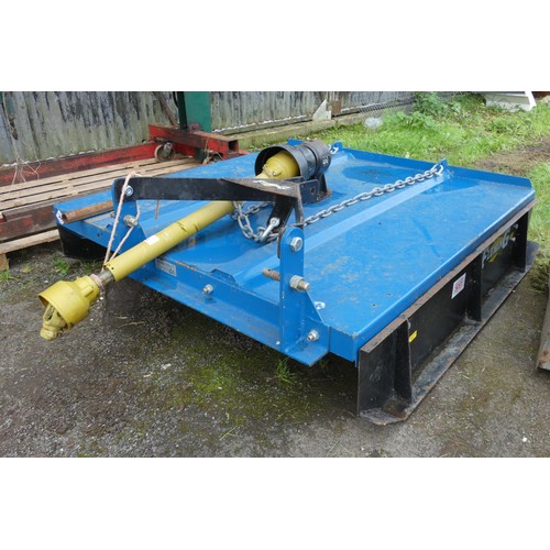 6002 - A 5ft topper by Fleming, type 02 GT50, comes with PTO shaft