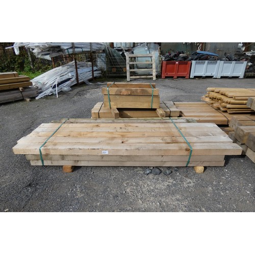 6039 - A quantity of various timber comprising of mostly 12 cm x 7.5 cm x 240 cm - bottom stack