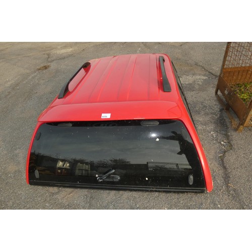 6056 - 1 canopy to suit a double cab Mitsubishi L200, came off of a 63 plate vehicle