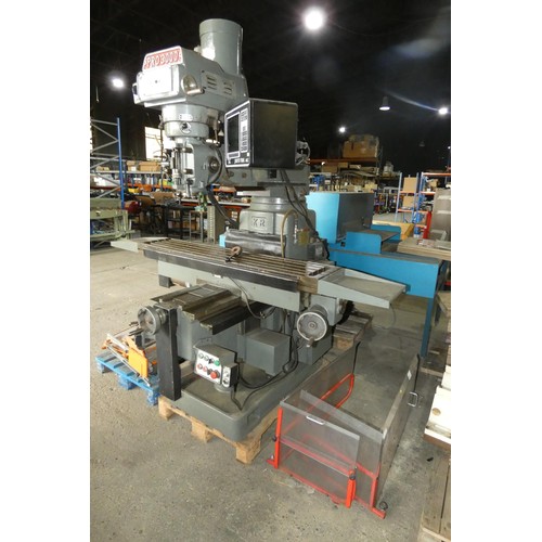 5886 - LOT WITHDRAWN: 1 x King Rich / XYZ PRO 3000 milling machine model KR-V3000SLV, 3ph, fitted with an S... 