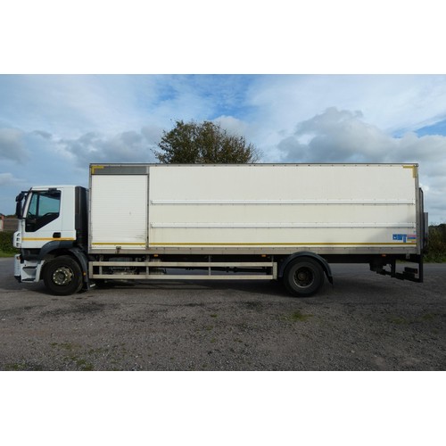 1 - Iveco Stralis AD190S36/P EURO5 – EEV, 2 axle rigid sleeper cab, Box lorry, Reg WA61 GZO, 1st Reg.  2... 