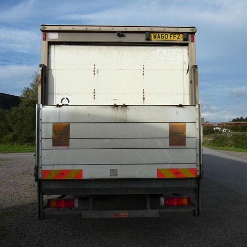 2 - Iveco Eurocargo EURO 5, ML 140E22,  2 axle rigid box lorry, 14,000kg,  Reg WA60 FFZ, 1st reg. 22/12/... 