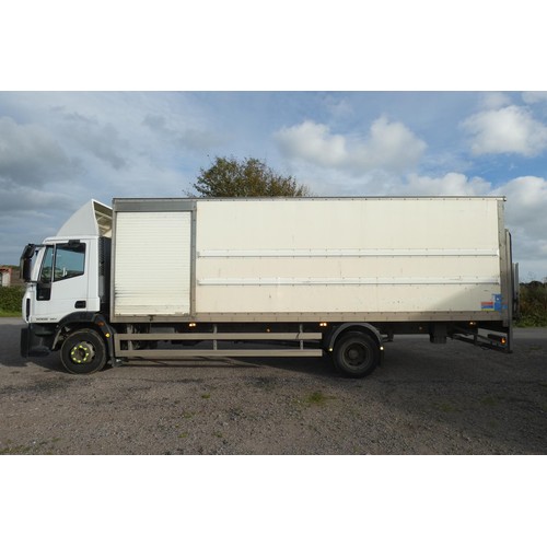 2 - Iveco Eurocargo EURO 5, ML 140E22,  2 axle rigid box lorry, 14,000kg,  Reg WA60 FFZ, 1st reg. 22/12/... 