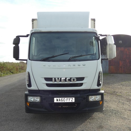 2 - Iveco Eurocargo EURO 5, ML 140E22,  2 axle rigid box lorry, 14,000kg,  Reg WA60 FFZ, 1st reg. 22/12/... 