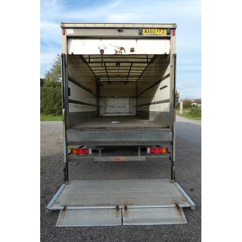 2 - Iveco Eurocargo EURO 5, ML 140E22,  2 axle rigid box lorry, 14,000kg,  Reg WA60 FFZ, 1st reg. 22/12/... 