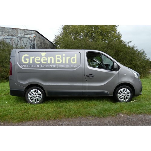 5 - Renault Trafic 1.6Ci SL27 Sport Nav Energy DCI, panel van EURO 6Y Grey,, Reg FH19 JBX, 1st reg 30/04... 