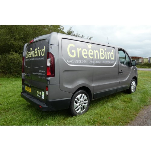 5 - Renault Trafic 1.6Ci SL27 Sport Nav Energy DCI, panel van EURO 6Y Grey,, Reg FH19 JBX, 1st reg 30/04... 