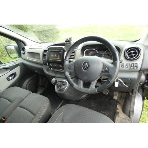 5 - Renault Trafic 1.6Ci SL27 Sport Nav Energy DCI, panel van EURO 6Y Grey,, Reg FH19 JBX, 1st reg 30/04... 