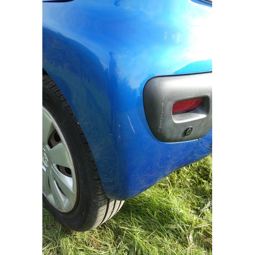 7 - Blue Peugeot 107 active 3 dr hatchback Blue, Reg: WJ13 WLB, 1st reg 31/03/2013, 5 spd manual petrol ... 