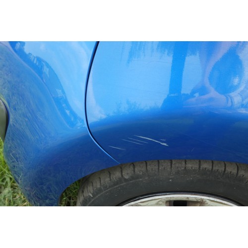 7 - Blue Peugeot 107 active 3 dr hatchback Blue, Reg: WJ13 WLB, 1st reg 31/03/2013, 5 spd manual petrol ... 