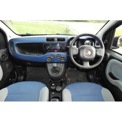 9 - Fiat Panda Lounge 1.2 5dr hatchback, Blue, Reg AX12 BHF, 1st Reg 25/07/2012, 5 spd manual petrol, 12... 