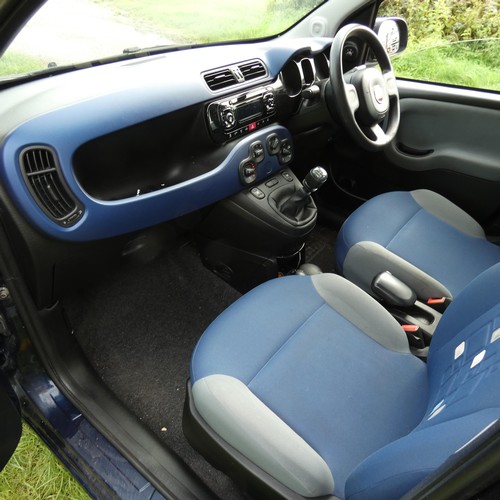 9 - Fiat Panda Lounge 1.2 5dr hatchback, Blue, Reg AX12 BHF, 1st Reg 25/07/2012, 5 spd manual petrol, 12... 