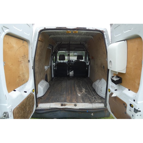 4 - Ford Transit Connect 90 T230 DI High Roof TDCI Van White 90PS, Reg: WA59 EZV, 1st Reg 18/02/2010,  m... 