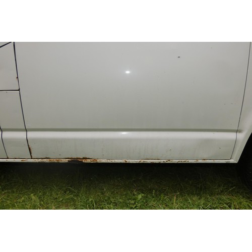 11 - VW  Transporter T28 TDi SWB  84, White panel van, Reg: YD08 UTG, 1st reg 03/03/2008, 5 spd manual Di... 