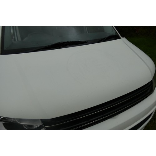 11 - VW  Transporter T28 TDi SWB  84, White panel van, Reg: YD08 UTG, 1st reg 03/03/2008, 5 spd manual Di... 