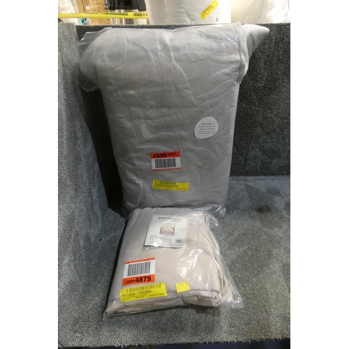 33 - 2 x various double size duvet cover sets. Details as per the photograph