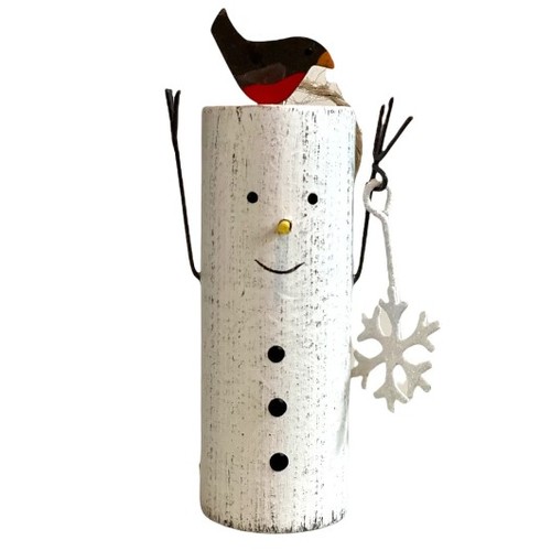 248 - 1 box containing 120 x Shoeless Joe hug me snowman Christmas decorations RRP £3.95 each