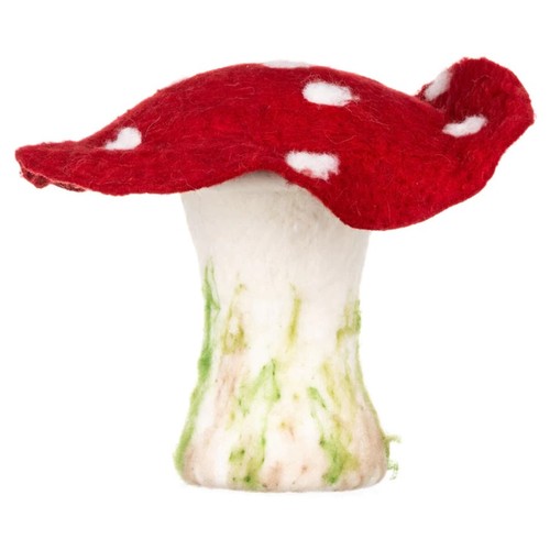 306 - 1 box containing  8 x Shoeless Joe Toadstool felt decorations RRP £19.99 each