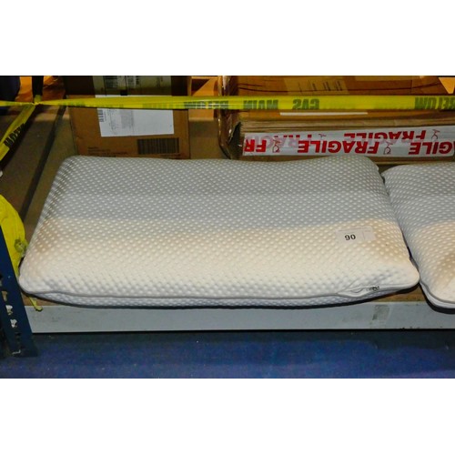 90 - 1 x Emma original breathable memory foam pillow RRP £66