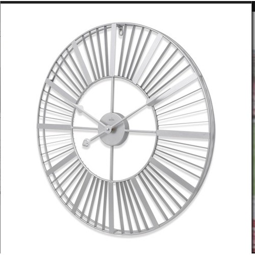 132 - 1 x Acctim metal wall clock diameter approx 60cm RRP £123