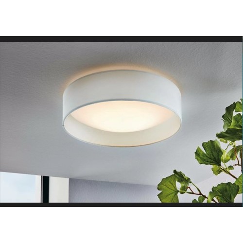 165 - 1 x Patience fabric flush mount light RRP £52