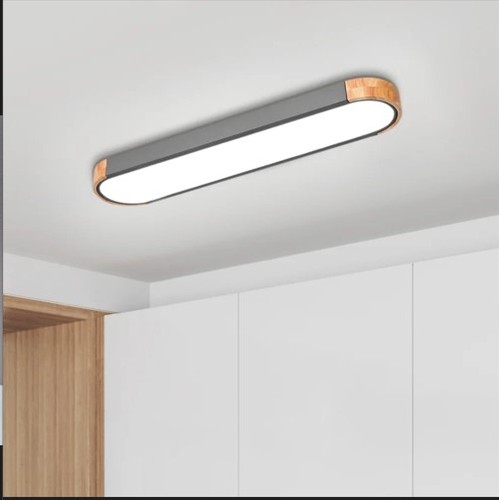 166 - 1 x Erby Acrylic LED flush mount light RRP £115