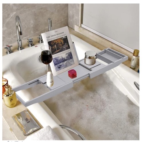 188 - 1 x free standing bath rack RRP £36 and a bathroom door handle kit RRP £15