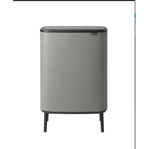 189 - 1 x Brabantia Bo Touch bin Hi with 2 x 30L inner buckets RRP £159 - returned damaged