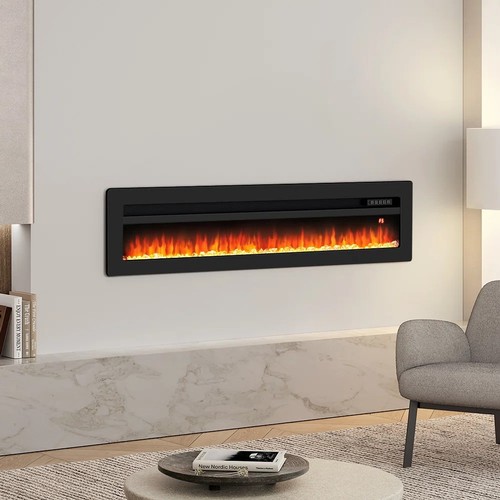 579 - An electric fire inset by Wade Logan type Wyndham PM0793 - trade