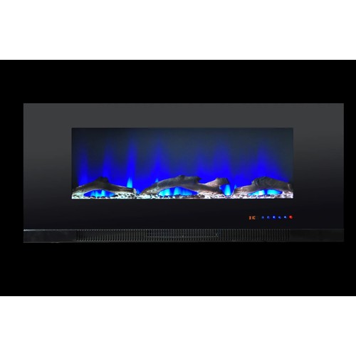 585 - An electric LED fire inset by Ivy Bronx type 78