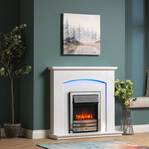 587 - An electric fire mantel type E116s, surround only - boxed