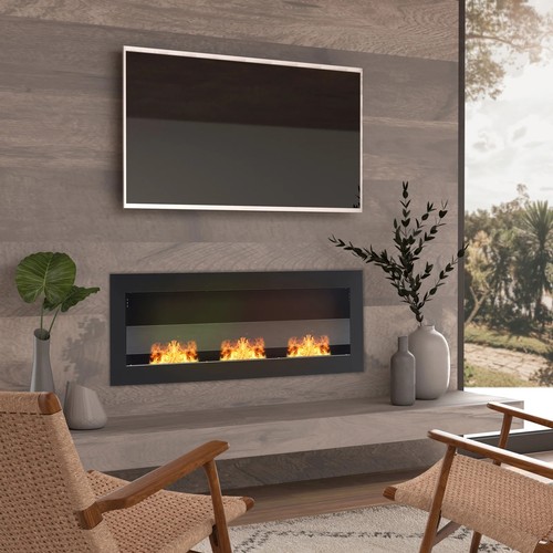 596 - A Warmiehomy bio ethanol fireplace type PM0873 boxed - trade