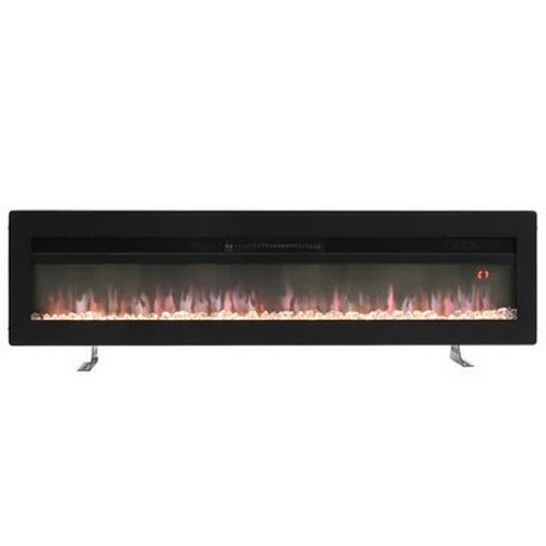 613 - An electric fire with adjustable flame effect by Warmie Homy type PM0793 retail approx £399 - boxed ... 