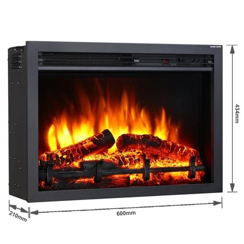 583 - An electric fire type Larry Castleton E114R - boxed - trade