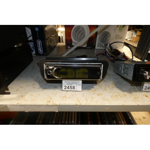 2458 - A Sony Xplod car stereo type CDX-CA900 - trade