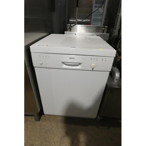 1226 - An under counter dishwasher by Bosch, no model visible - trade Tested Working