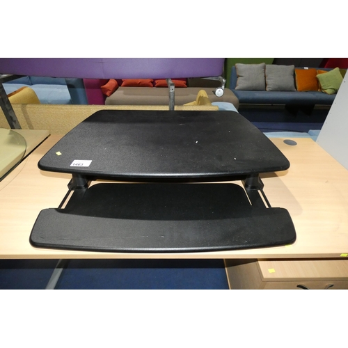 1463 - 1 x Varidesk Pro 36 sit-stand desk top convertor