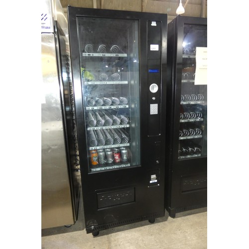 1281 - A black vending machine for confectionery by Vendo type SVE-HS5-GSnack - trade