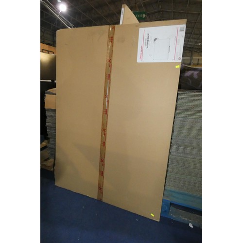 1561 - 1 x unused Office Depot magnetic white board approx 90 x 120cm