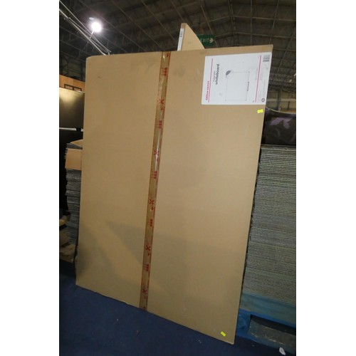 1563 - 1 x unused Office Depot magnetic white board approx 90 x 120cm