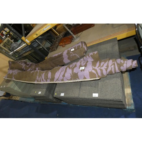 1569 - A large brown / purple patterned rug by The Rug Company approx 275cm x 360cm