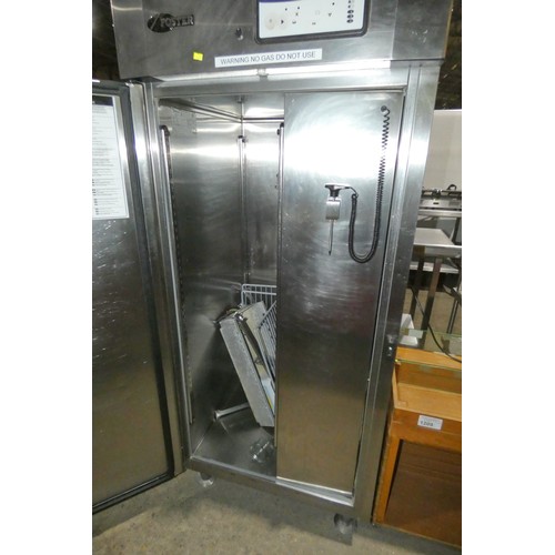 1210 - A commercial stainless steel blast chiller/freezer by Foster type BC35, please note (this unit was D... 