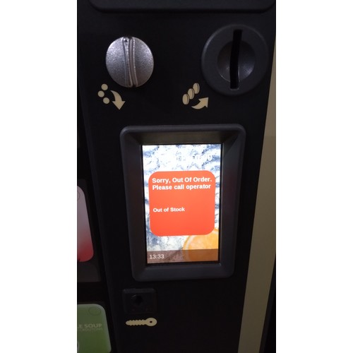 1276 - A Mars Drinks vending machine type Klix Momentum, no keys at present - trade