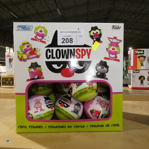 208 - A quantity of Funko Clown Spy figures