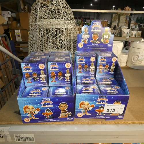 312 - A quantity of small Funko collectable vinyl figures - Space Jam