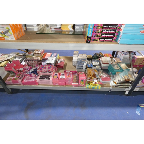 357 - A quantity of various items including make up related, eye pads, Line Friends pens etc. Contents of ... 